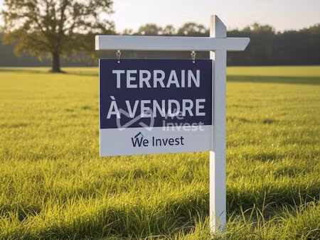 terrain viabilisé et clotûré 223 m²
