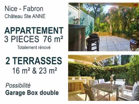 appartement 3 pièces - 76 m²