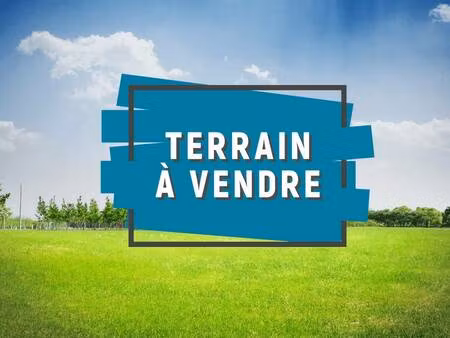 terrain constructible à vendre