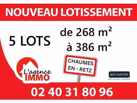 vente terrain à chaumes-en-retz (44320) : à vendre / chaumes-en-retz