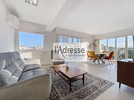vente appartement 3 pièces  76.12m²  juan les pins