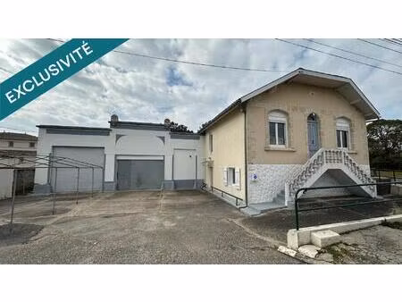 maison individuelle de 115 m2 avec grand garage de 185 m2