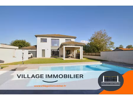 maison contemporaine anthon 158 m2