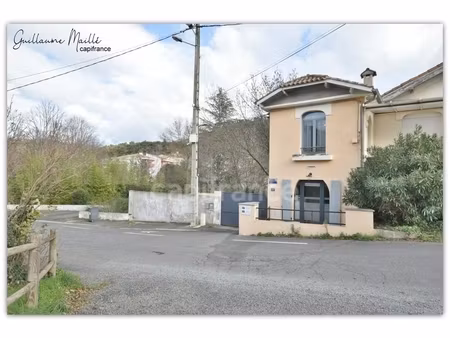 maison à vendre 4 pièces pour 80m² rénovée et meublée à lamalou les bains