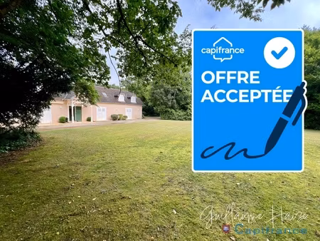 propriété de caractère nichée au coeur d'un parc paysager à vendre niherne (36)