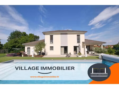 maison villette d'anthon 163.84 m2 terrain 1400 m²