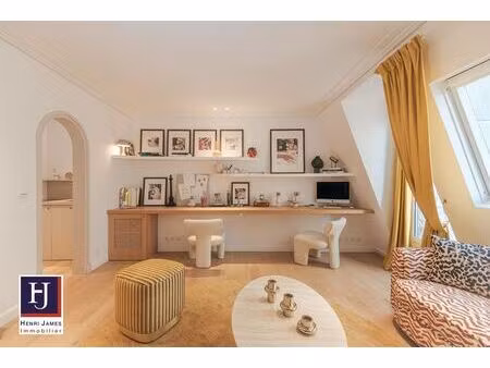 paris 7ème gros-caillou - studio de 29 m² au dernier étage avec ascenseur