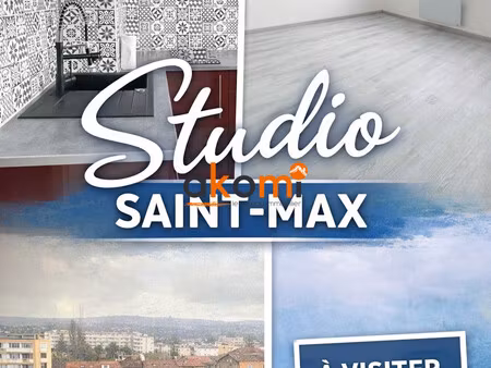 saint-max – studio 24 m² avec parking – résidence sécuris