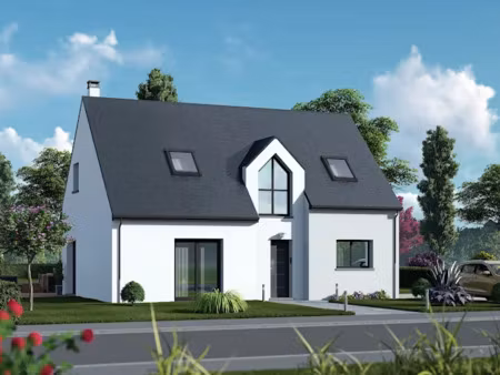 vente maison neuve 4 pièces 123.1 m² à biéville-beuville (14112)  360 000 €