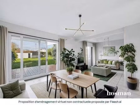 maison de 5 pièces - 110 m² habitables avec jardin  garage et dépendance - périgny