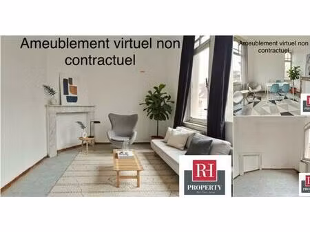 appartement à vendre avec terrasse et 2 chambres   schaerbeek (vbd74007)