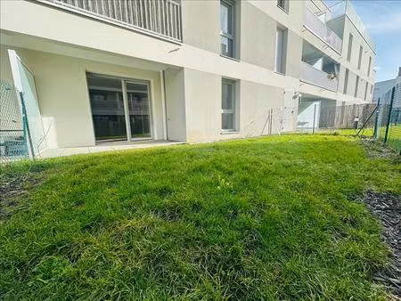 appartement - rdj - 43 m2 - 2 pièces - non meublé