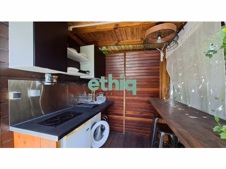 à louer – bungalow t1 meublé – biglette / convenance  baie