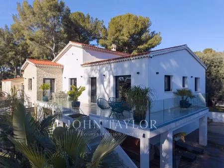 villa contemporaine rénovée avec vue mer et appartement indépendant – bandol