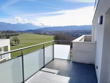 location appartement 2 pièces 46m² poisy 74330