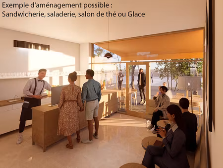 a vendre - sandwicherie - saladerie - salon de thé - glacier