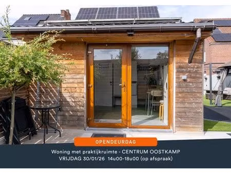 wonen en werken op één adres – unieke halfopen woning met praktijkruimte.