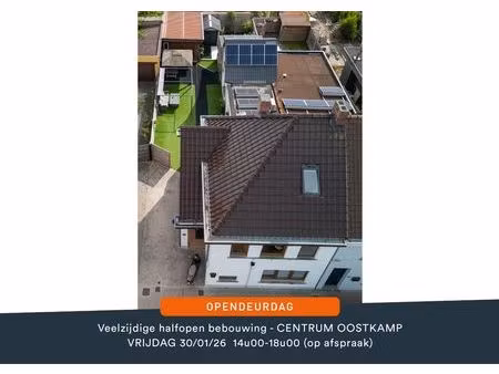 veelzijdige halfopen bebouwing met aparte studio