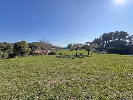 achat terrain 3 480m² grasse 06130