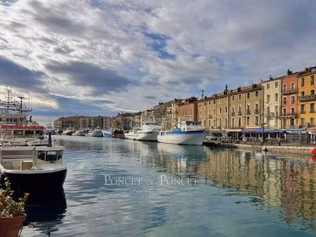 dernier étage avec terrasse et garage – appartement en première ligne à sète