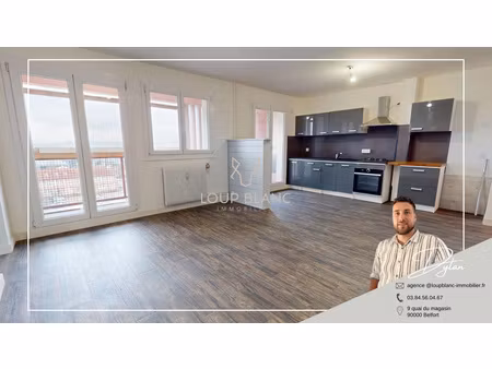 achat appartement 4 pièces 74m² sochaux 25600