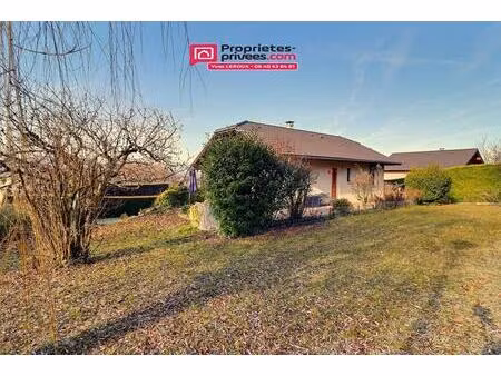 maison individuelle 122 m²  3 chambres  terrain 1000m²