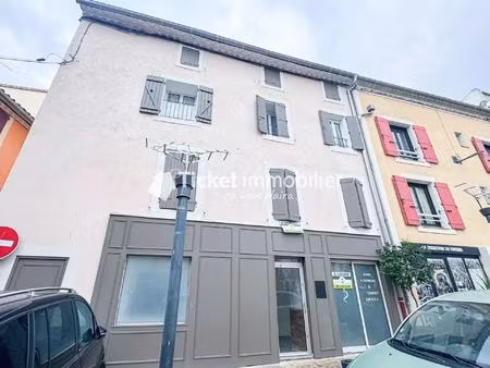 immeuble 140m2 ideal investisseur coursan : local commercial  t2 et t3