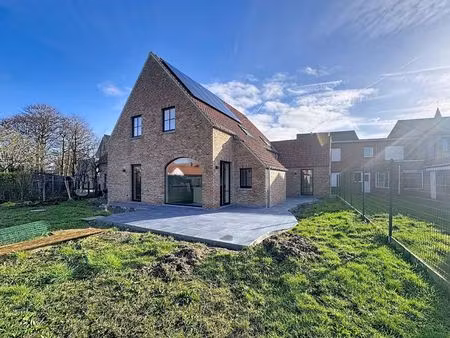 te huur nieuwbouwwoning 4 slaapkamers jabbeke