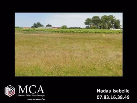 terrain à bâtir à berson (33390)