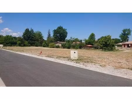 terrain à bâtir à landiras (33720)