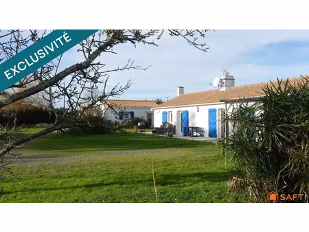 vente maison 6 pièces 195 m² à la barre-de-monts (85550)  395 000 €