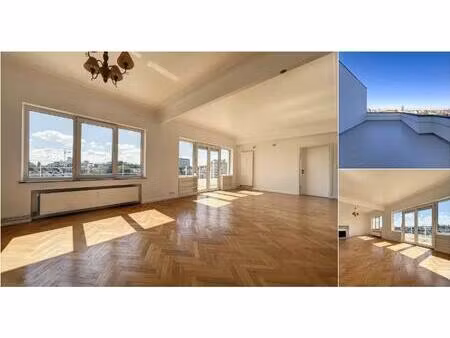 penthouse à louer avec garage et terrasse   ixelles (vbd74056)