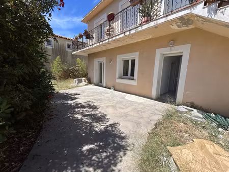 lunel viel - rez de jardin t4 de 102 27m2 avec jardin et gar