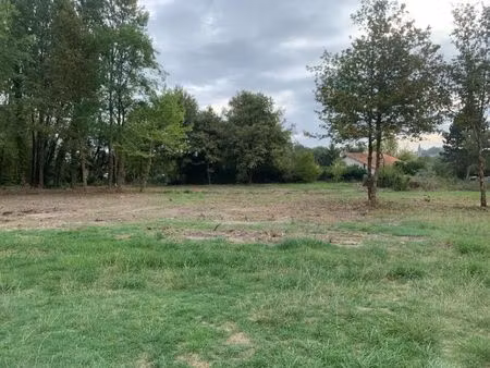 vente terrain 850 m² balizac (33730)