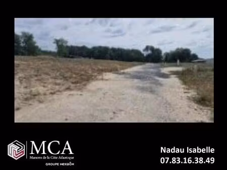 terrain à bâtir à boisredon (17150)