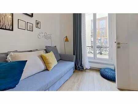 location appartement 1 pièce 18 m² à paris 19 (75019)