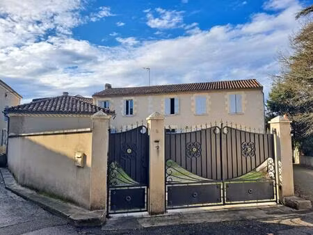 belle maison de ville en pierre rénovée avec appartement  jard