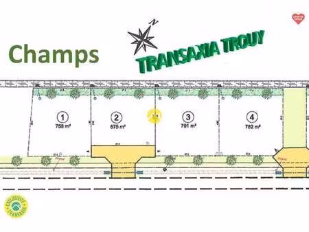 terrain constructible viabilisé à vendre