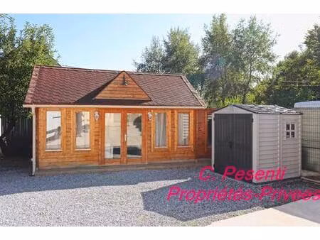 maison saint thibault des vignes 2 pièce(s) 60 m2 + chalet 24 m²