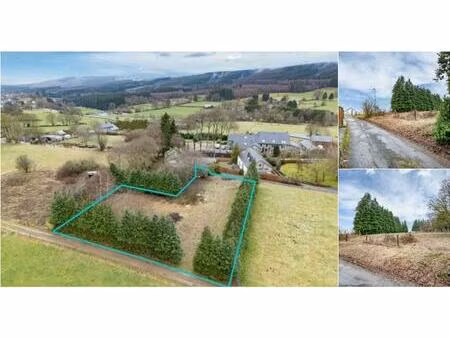 terrain à vendre à bérismenil la roche-en-ardenne (vbd73820)