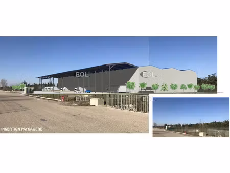 bâtiment industriel à construire