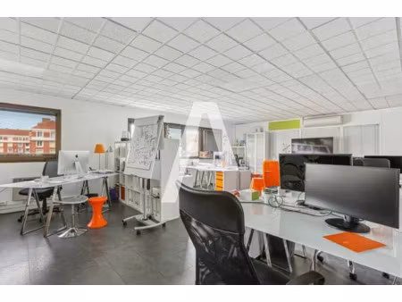 a louer - bureau rénovés au pied du rer c - divisibles à partir de 200m²