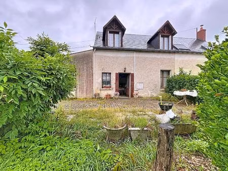 montreuil en touraine   achat maison ancienne 74 m² sur 1500m² de terrain