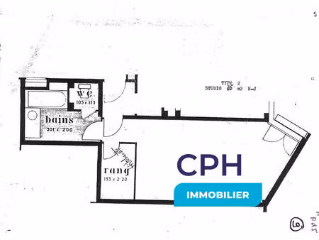 appartement à vendre - 1 pièce au chesnay rocquencourt