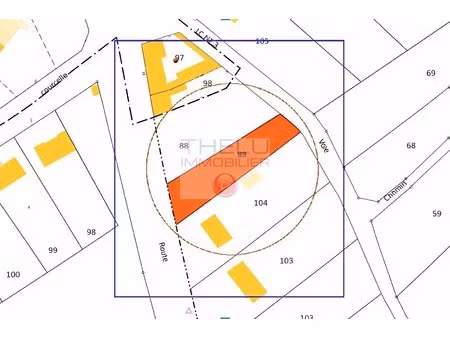 rollot - terrain à bâtir avec possibilité de parcelle supplémentaire