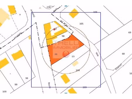 rollot - terrain à bâtir avec possibilité de parcelle supplémentaire