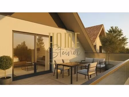 vente appartement 5 pièces 102 m² hochstett (67170)