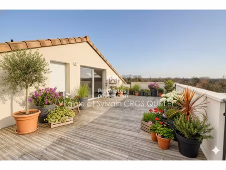 t4 st simon /golf la ramee/ roof top 128 m2 terrasse 48 m²