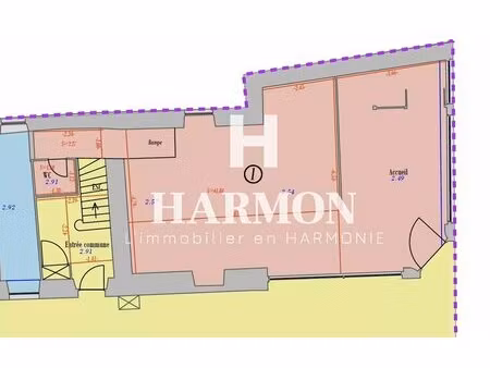 harmon à vendre – un local commercial – artix
