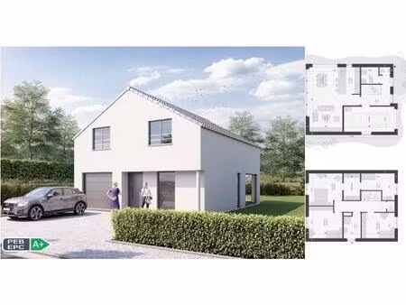 maison à vendre avec garage et 3 chambres   beerzel (vbd73849)